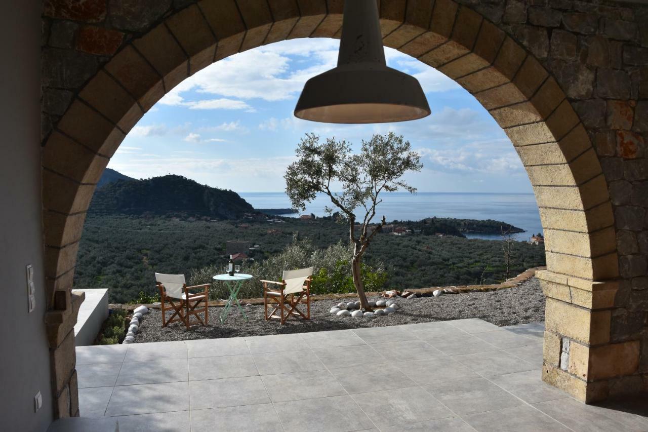 Athina'S Stone House In Kardamyli Villa Kültér fotó